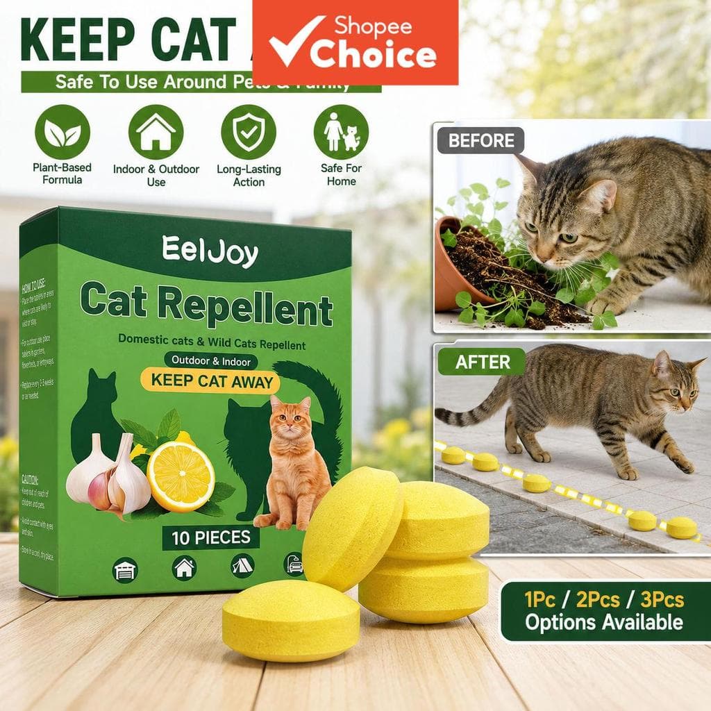 Caulim Para Pellets Repelentes De Gatos 10 Peças Dissuasor De Catnip À Base De Perfume Jardim E Quintal