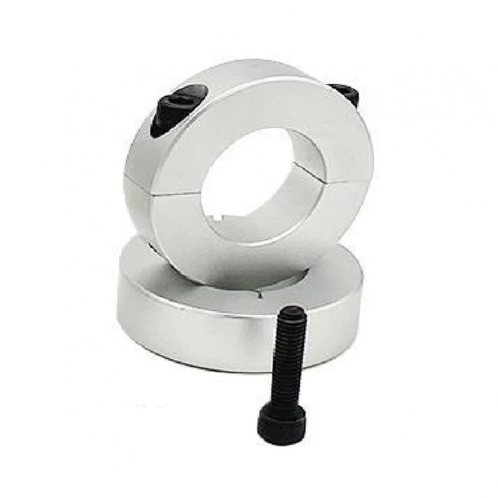 Colar De Braçadeira Dividido Duplo Confiável 13mm 30mm Diâmetro Interno Acabamento De Óxido Preto
