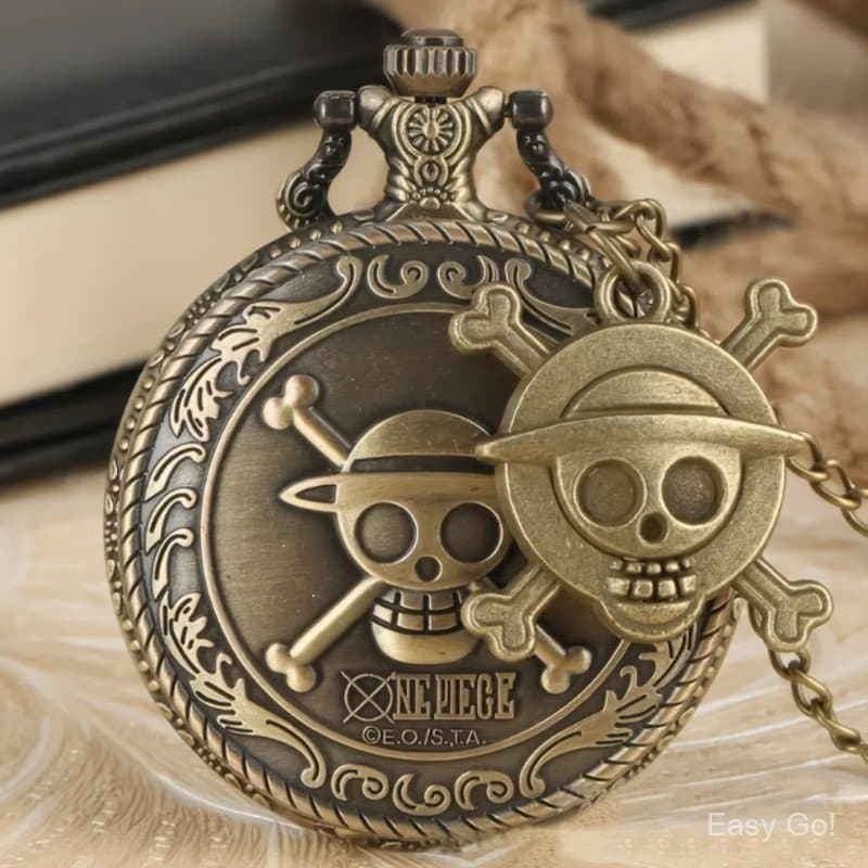 Relógio Retro Cartoon Anime Tema Quartzo De Bolso Pingente Colar Presentes