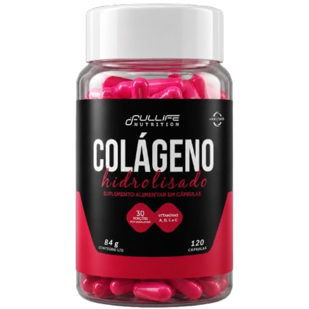 Colágeno Hidrolisado 120 Cápsulas Fullife Nutrition