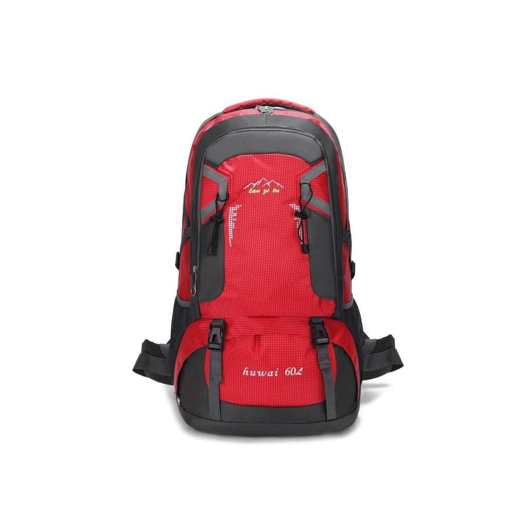 60L grande capacidade saco de escalada ao ar livre repelente de água náilon saco de viagem casal mochila lazer esportes