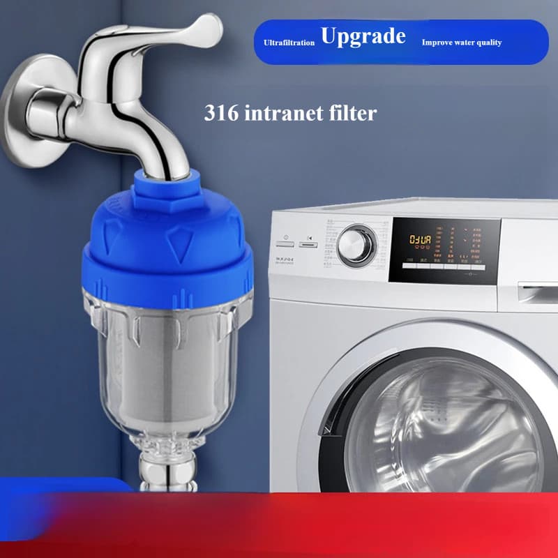 316 frente malha densa aquecedor de água elemento filtro doméstico máquina de lavar água entrada torneira filtro malha