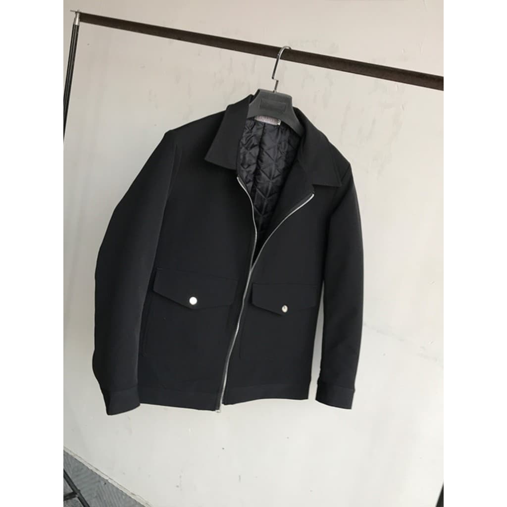 Jaqueta masculina lapela jaqueta de carga primavera outono All-Match bonito Casual topo masculino exterior Wear