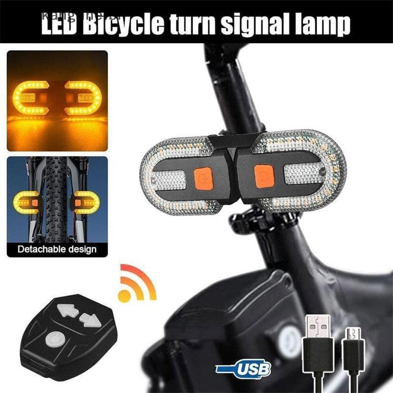 SHBR 1 Conjunto De Luz Traseira Sem Fio Ecológica , Carregamento Rápido , Destacável , De Bicicleta , Controle Remoto ,