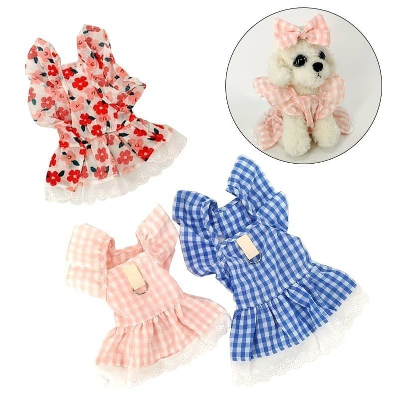 Roupas para Animais de Estimação, Novidade para Primavera e Verão, Vestido de Princesa Doce para Cães e Gatos, para Chih