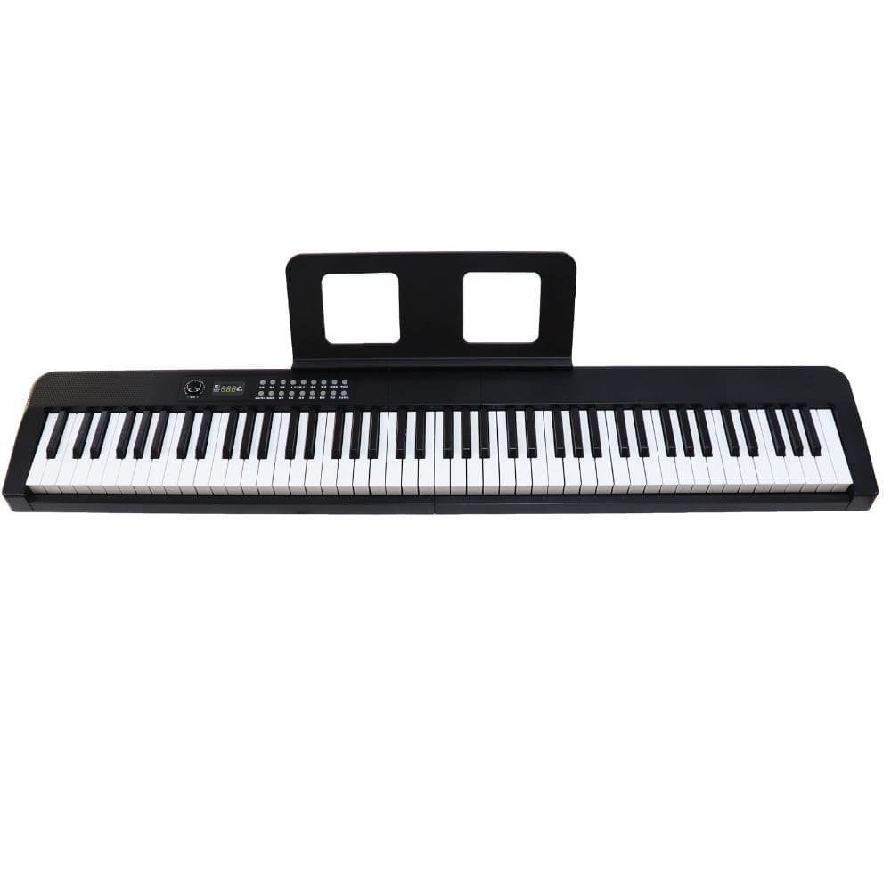 Piano Digital Dobrável 88 Teclas Sensitivas Portatil Midi