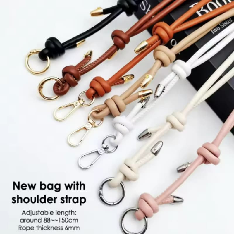 Alça De Ombro De Couro Longo Crossbody Saco Ajustável Substituição Cinto Bolsa Cinta Acessórios DIY Para Bolsas