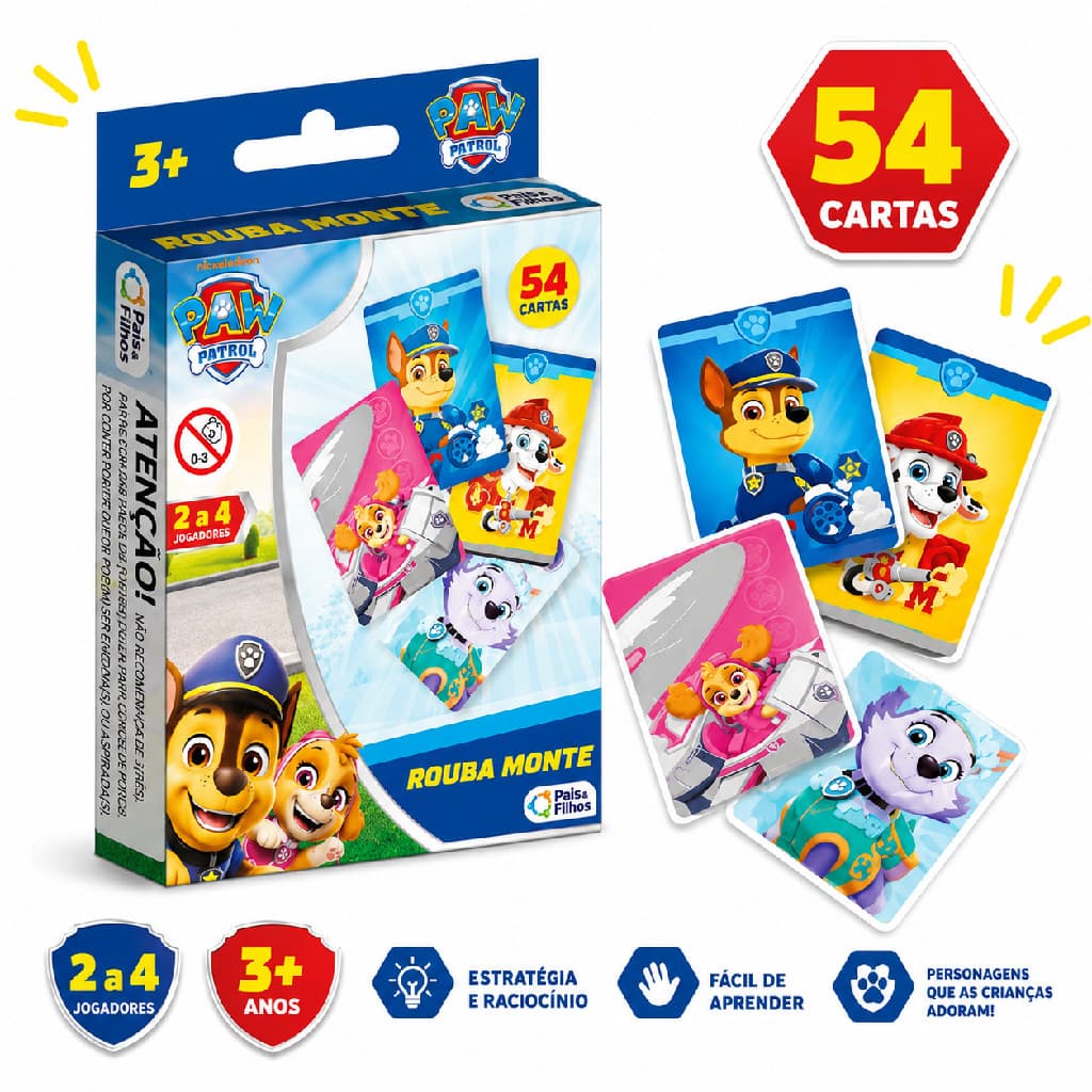 Jogo Rouba Monte Patrulha Canina