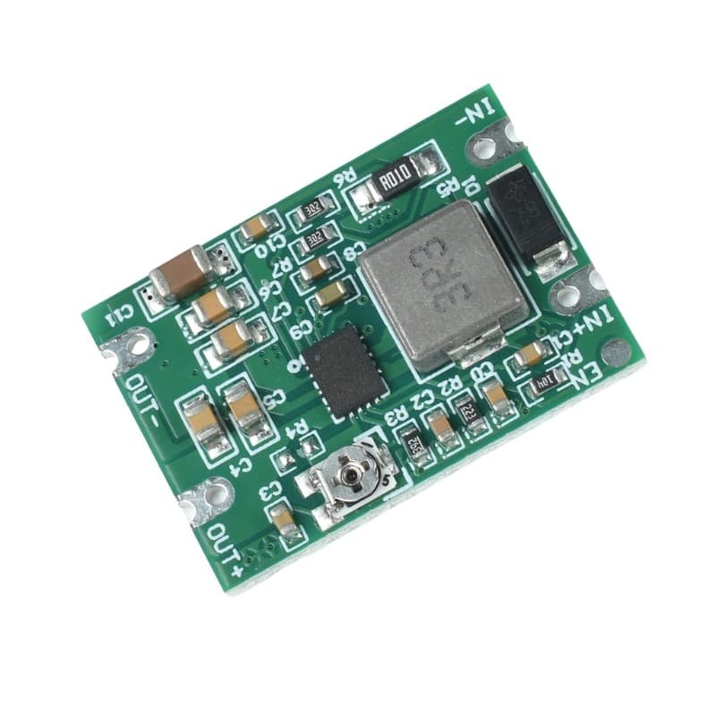 Módulo De Placa De Circuito Ajustável YYS Entrada De 3 A 20V E Regulador De Saída 1 2 18V Com Terminais De Solda Para Re