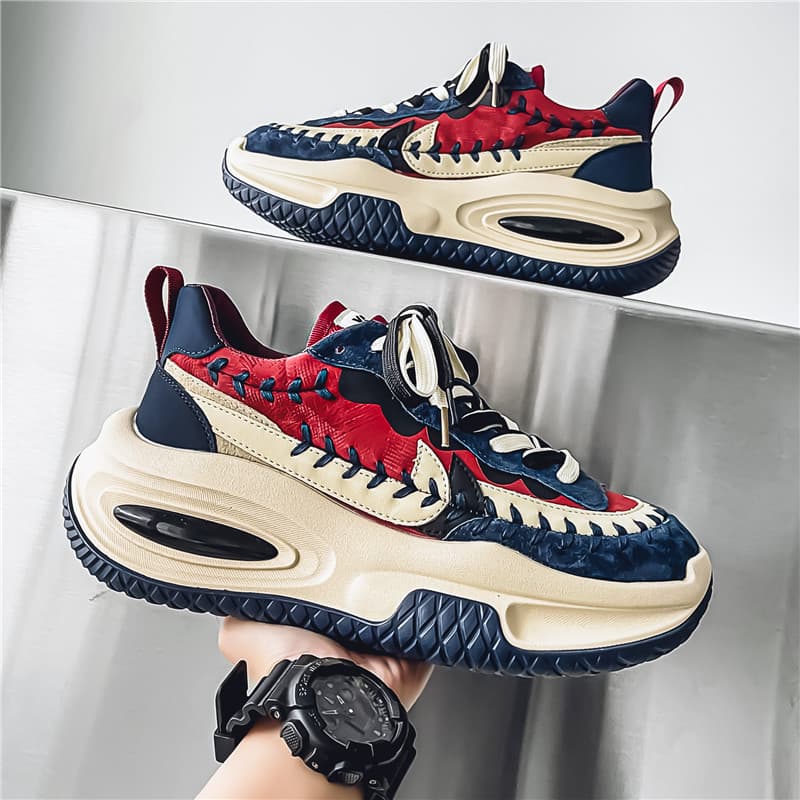 2024 Nova Moda All-Match Tênis De Corrida Casual E Confortável Sapatos Masculinos Com Aumento De Altura