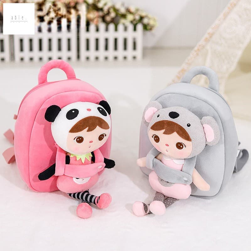 Mochila Removível Cute Koala Panda-Escolar De Jardim De Infância Para Crianças