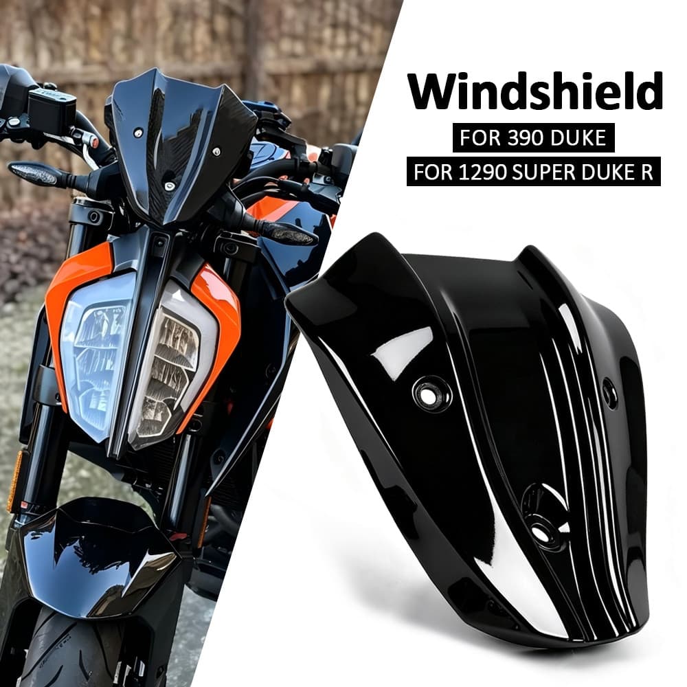 2026 2025 2024 Para Duke 390 DUKE390 1290 Super R 2021-2023 Pára-Brisa Defletor De Vento Acessórios Da Motocicleta
