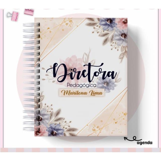 Agenda Diretora 2027 Personalizada C/NOME 001