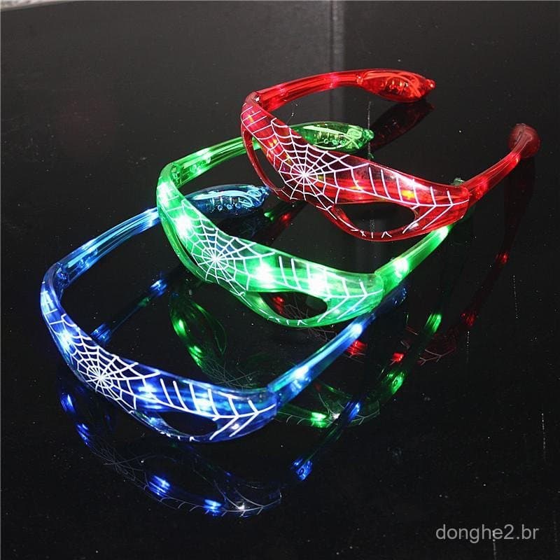 Óculos infantis com luzes LED piscantes / Decorações de festa estilosas / Artigos para festas e feriados