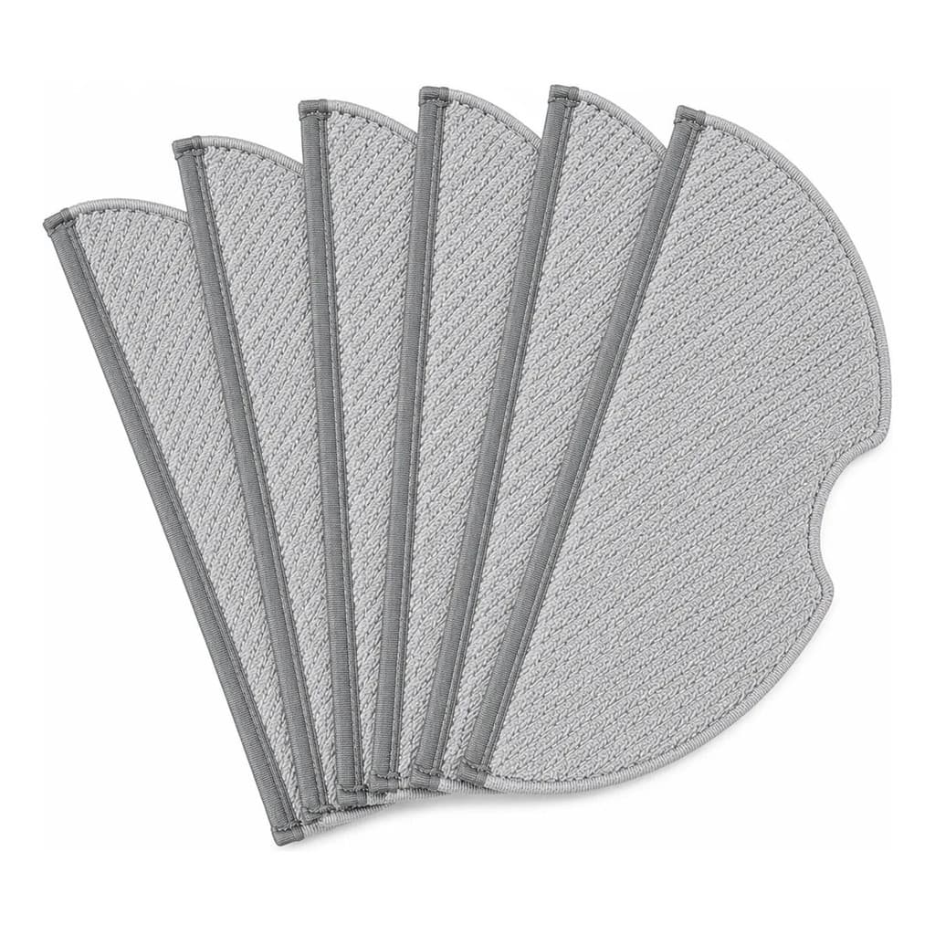 6 Panos Mop Compatível Xiaomi Robô Aspirador S40c S40 H40