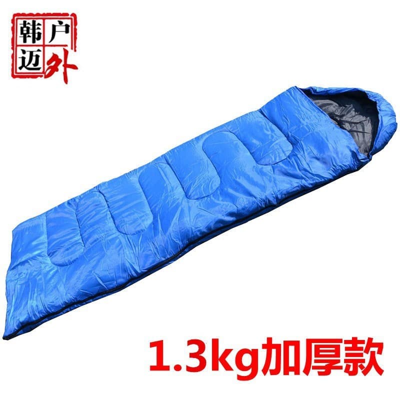 Saco de dormir térmico reforçado e ampliado para atividades ao ar livre, ideal para caminhadas e acampamentos, saco de d