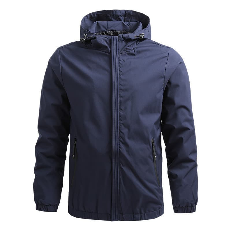 Jaqueta Masculina Casual Slim com Capuz Estilo Beisebol Outono 2020, Jaqueta Masculina, Jaqueta de Comércio Exterior