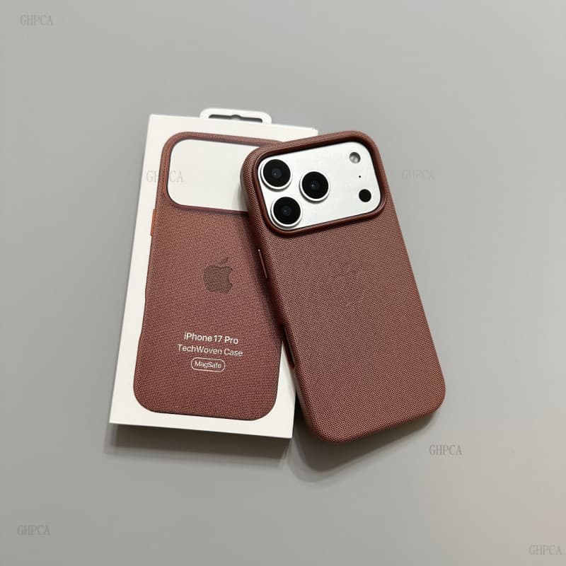 Camada De Tecido Com Tecnologia Original Adequada Para Botões De Câmera iPhone 17 Pro Max Animação De Suporte MagSafe