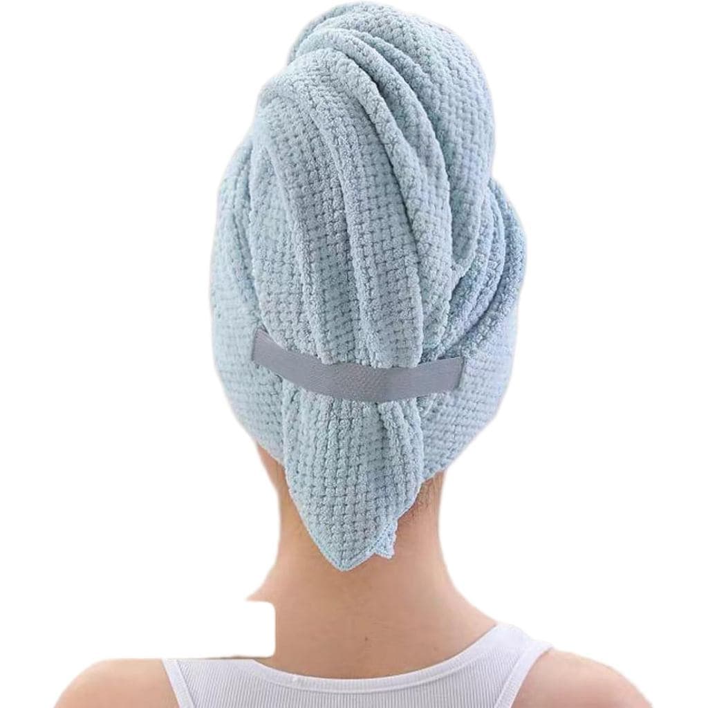 Touca de Secagem de Cabelo para Mulheres, Novo Modelo 2024, Super Absorvente, Secagem Rápida, Turbante para Lavar e Seca