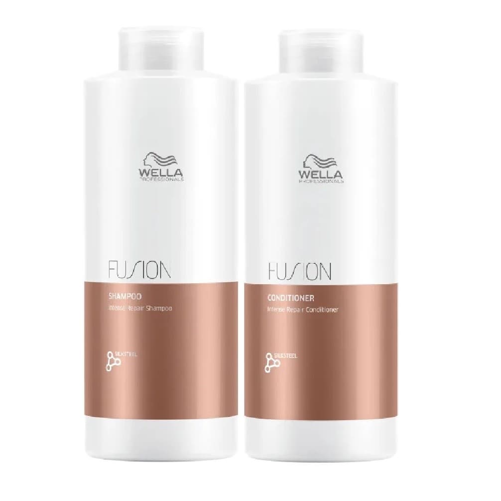 Wella Professionals Fusion Shampoo 1L + Condicionador 1L