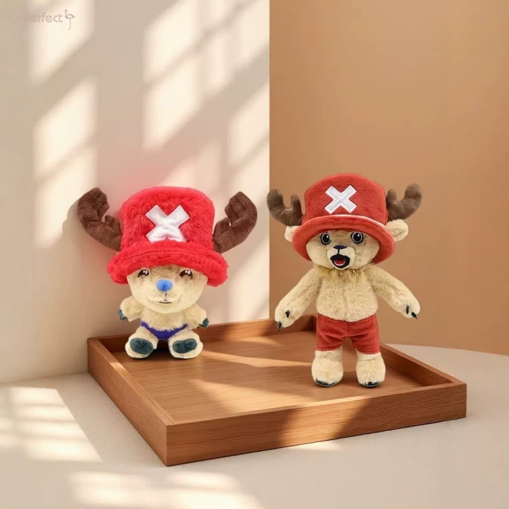 Brinquedo De Pelúcia Chopper De Uma Peça-Linda Boneca De Cervo De Anime Para Crianças