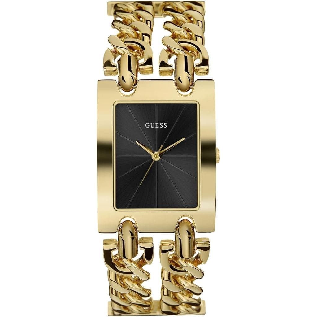 Relógio de Pulso com Pulseira de Múltiplas Correntes em Tom Prateado da Guess para Mulheres 5AMN