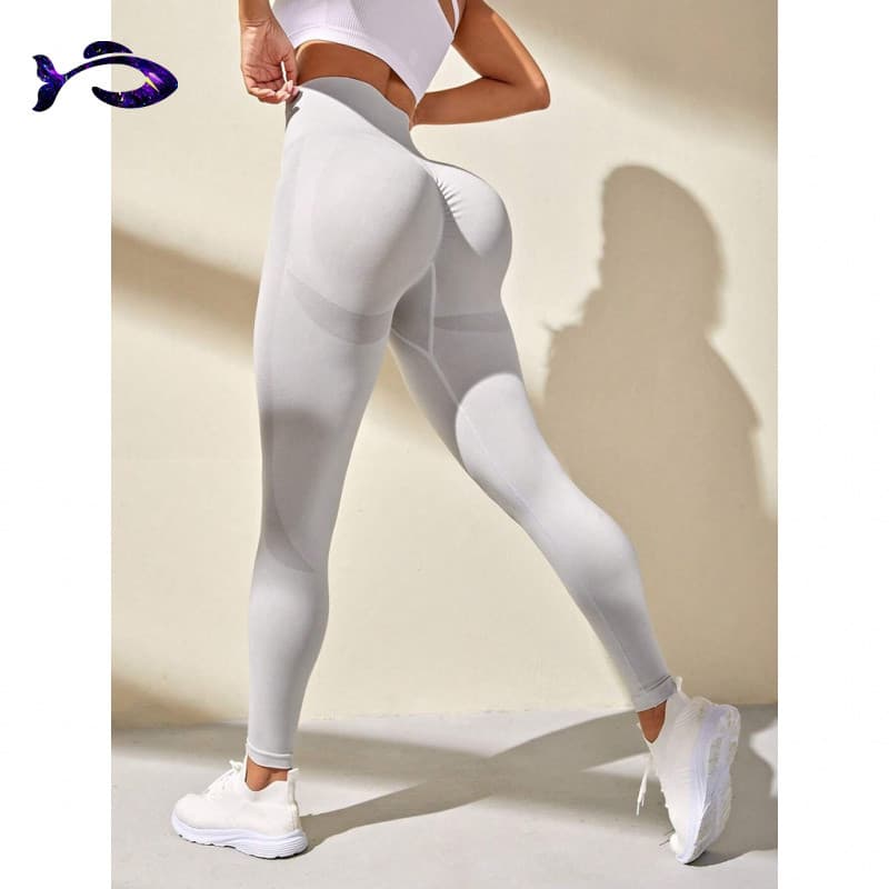 Calças de Yoga Femininas Justas e Elásticas para Corrida, Esportes ao Ar Livre, Fitness e Levantamento de Glúteos ELYI
