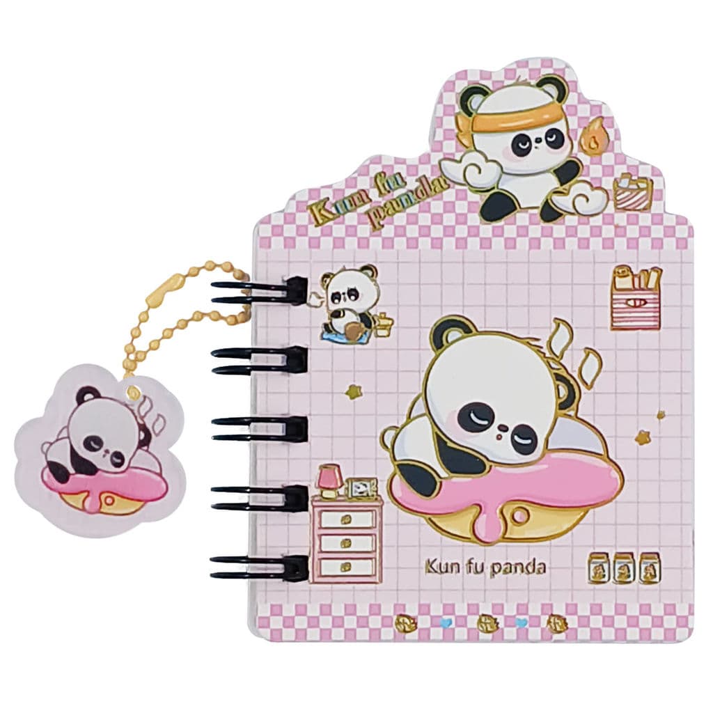 Bloco de Anotação Panda 11cm em Papel Megagift