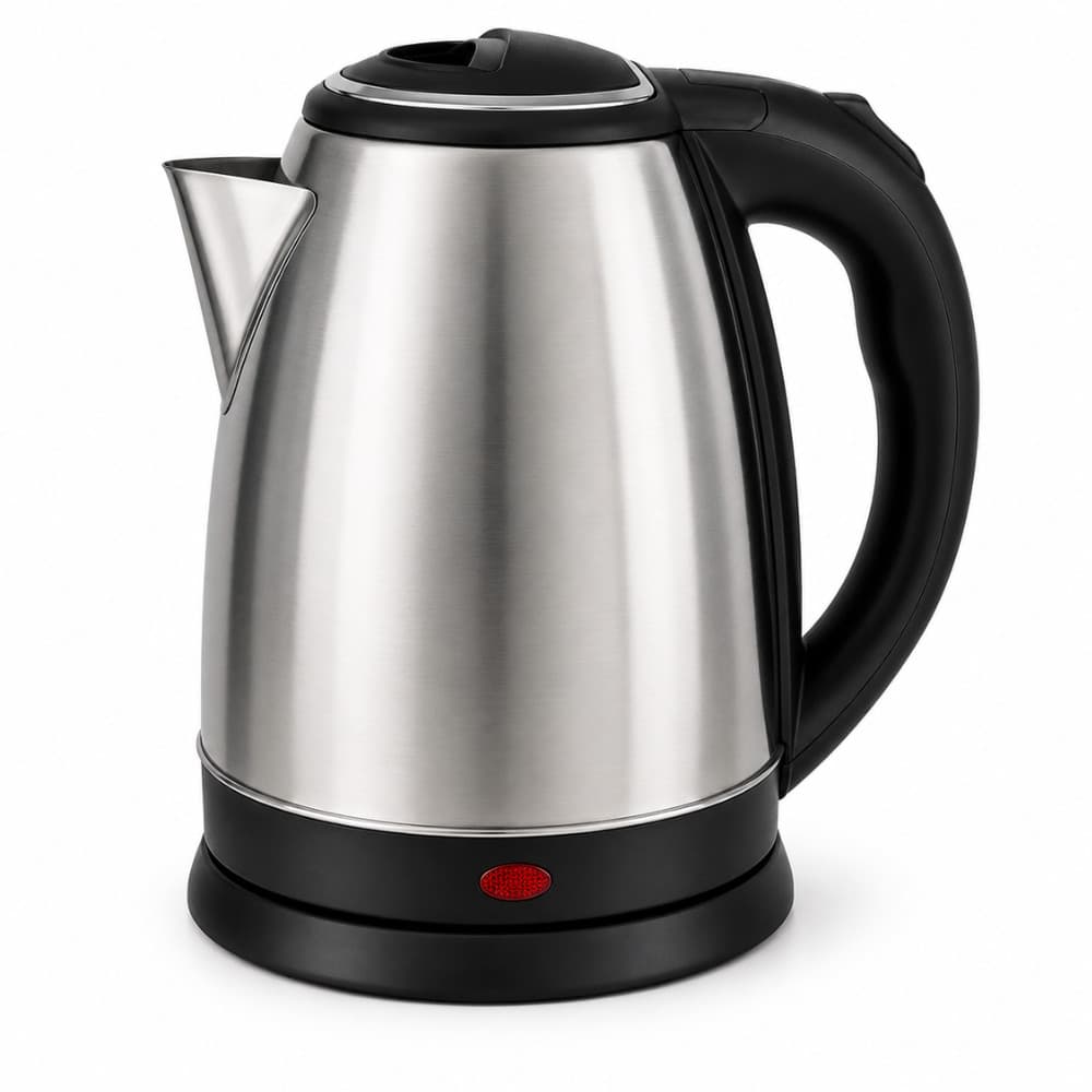 Chaleira Elétrica Inox 1,8L 1500W Base 360° Desligamento Automático