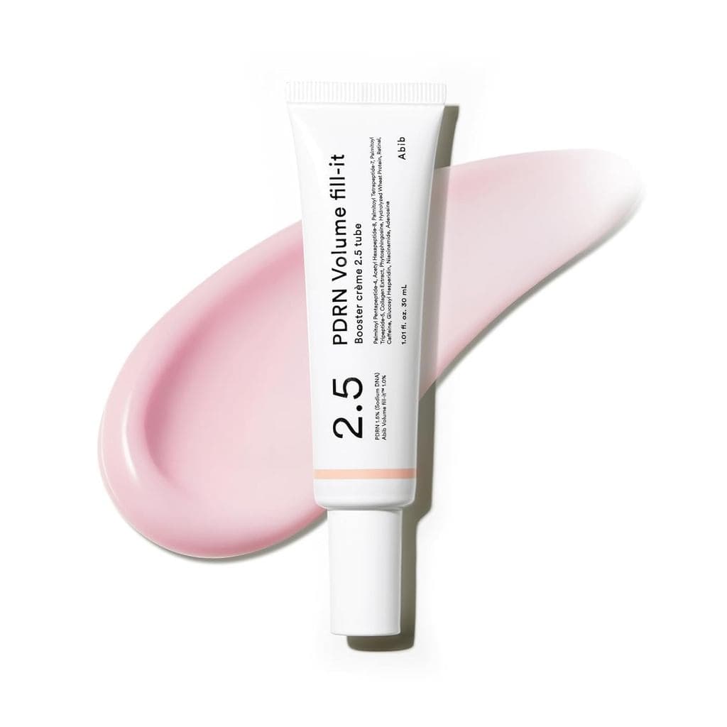 Abib PDRN Volume fill-it Booster Cream 2.5 tubos |   Preenchimento de Volume Facial com PDRN 15.000ppm Peptídeos Retinal