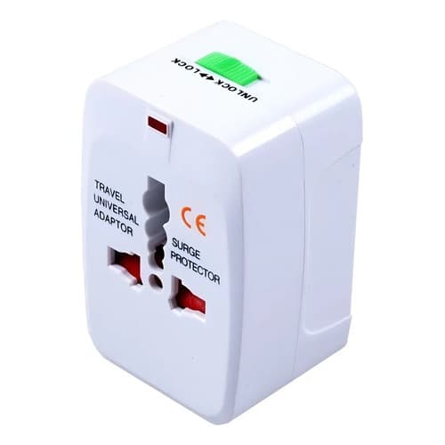 Adaptador Tomada Universal Internacional Eua Europa Asia Uk 127/220v