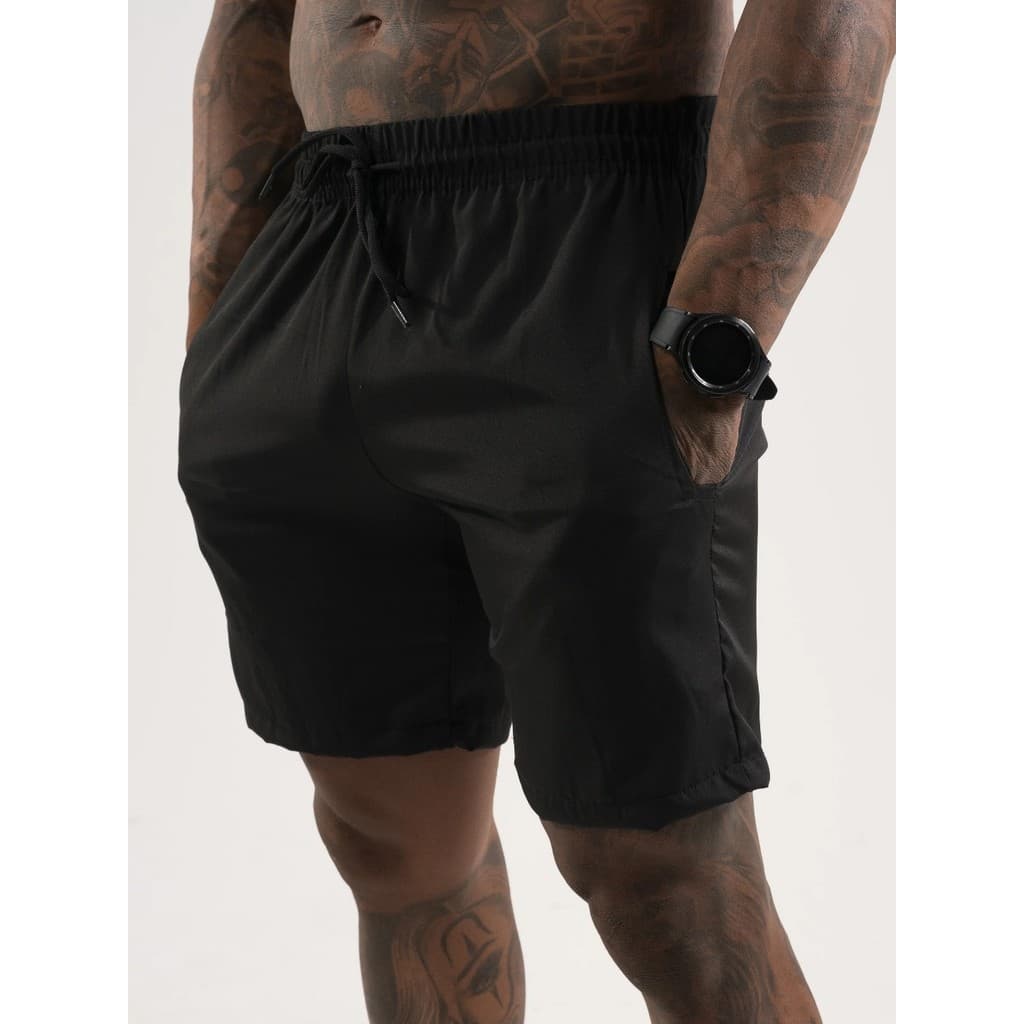 Seven Move Short Masculino Bermuda Microfibra Tactel Elastano Academia Treino Praia Proteção Solar Premium
