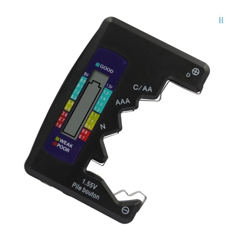 Testador Verificador Display LCD Pequenas Volts H Para Várias Baterias