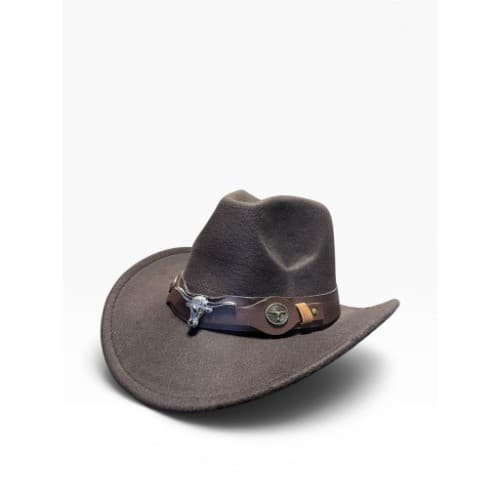 Chapéu Cowboy Vaqueiro Feltro Ocidental Clássico Unissex Aba Larga Conforto e Estilo Country Feminino e Masculino