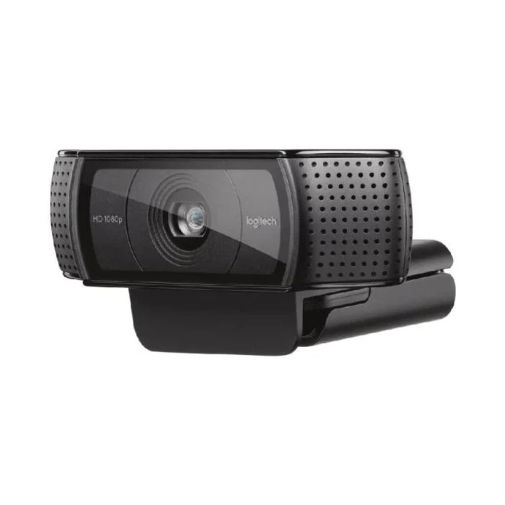 Webcam Logitech C920e Business Full HD 1080p com Microfone Duplo USB para Reuniões e Streaming