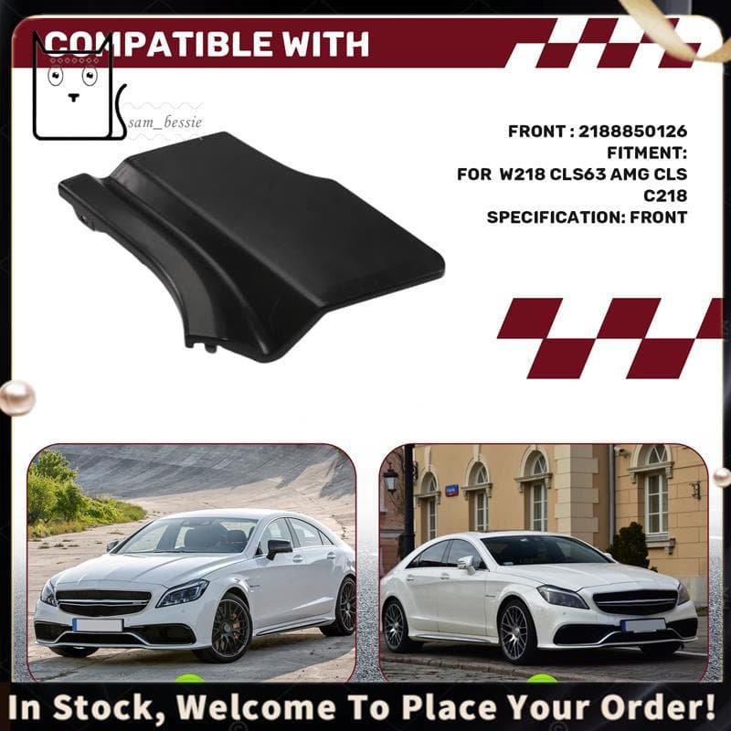 Amortecedor Da Tampa Do Gancho De Reboque Para W218 CLS63 C218 Dianteiro