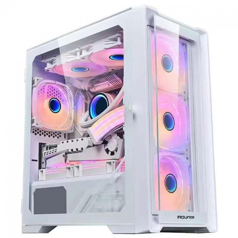 Gabinete Round5 gamer Astra white - R5-ASTRA-W-2186