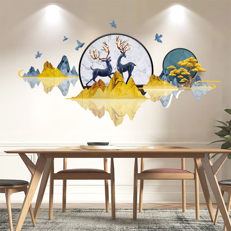 Sala de estar sala de jantar decoração de parede adesivos de parede papel de parede autoadesivo adesivos de parede papel