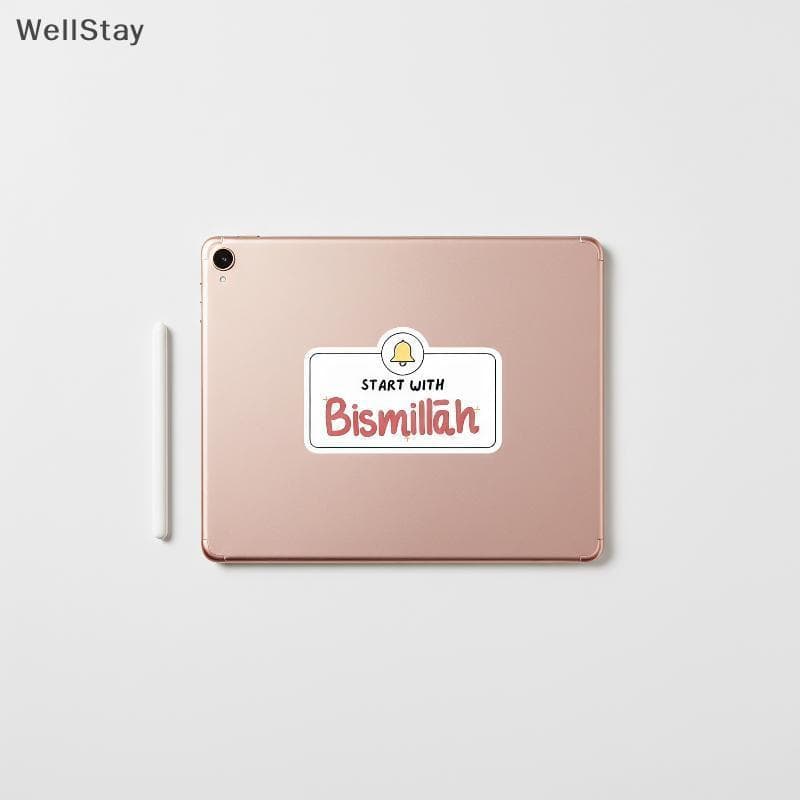 [WellStay] Engraçado Padrão De Sino Decorativo Stiers Decalques Resistentes A Rasgos À Prova D'água Para Celular Garrafa