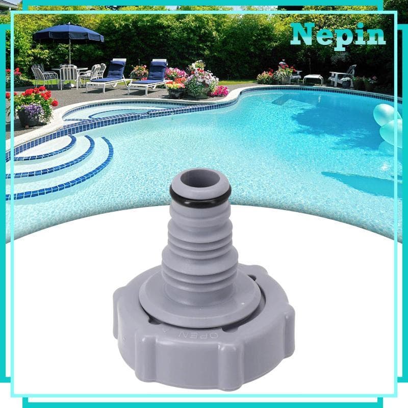 [Nepin] Válvula De Drenagem De Piscina Acessórios De Substituição Eficientes Adaptador Profissional De Mangueira