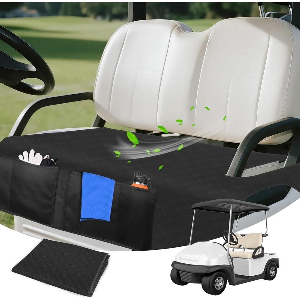 Capas para Assentos de Carrinho de Golfe, Cobertor Respirável para Assentos de Carrinho de Golfe para EZGO, Yamaha, Club