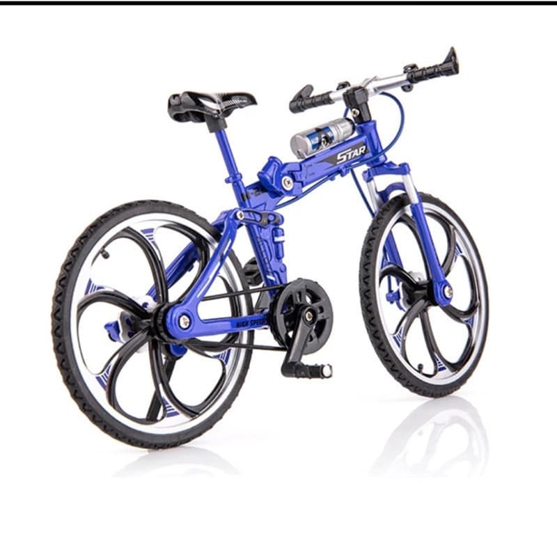 Miniatura Mtb Bicicleta Mountain Bike Star Coleção Esc. 1:10