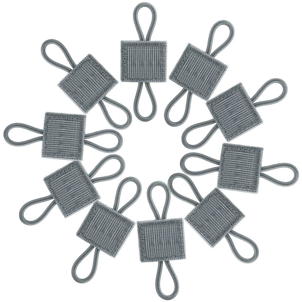 10 Clipes De Fixação De Correia Multiuso Dos Pces , Tiras Elásticas Do Retentor Para Acessórios Exteriores Da Mochila