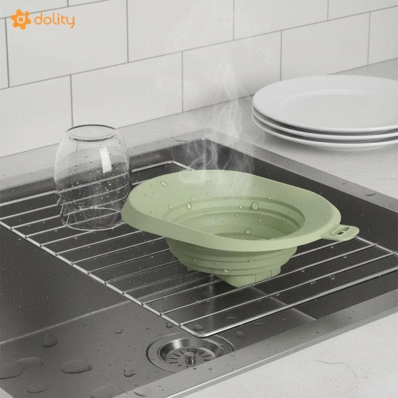 [Acituna] Funil Para Fazer Sorvete Flexível Proteção Contra Derramamento De Silicone Dobrável Que Economiza Espaço Propr