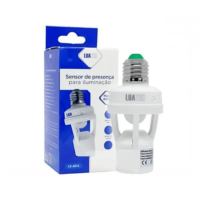 Sensor de Presença Soquete