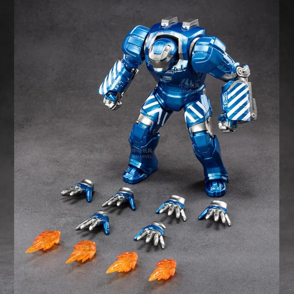 ZD Toys Iron Man MK23 E MK38 Igor Action Figure-Presente De Modelo Colecionável Altamente Poseável Para Meninos