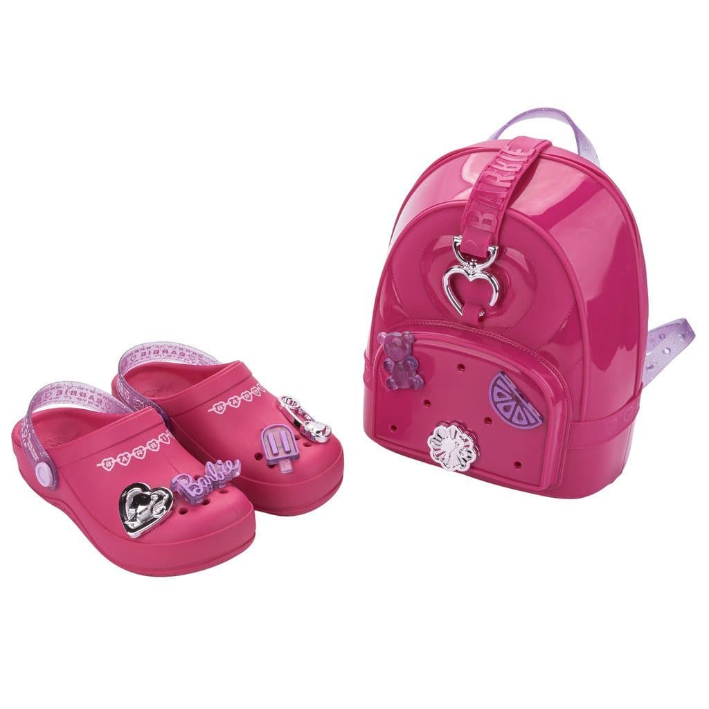 Sándalia Babuche Grendene Barbie Pop Pins Mochila Menina 23340