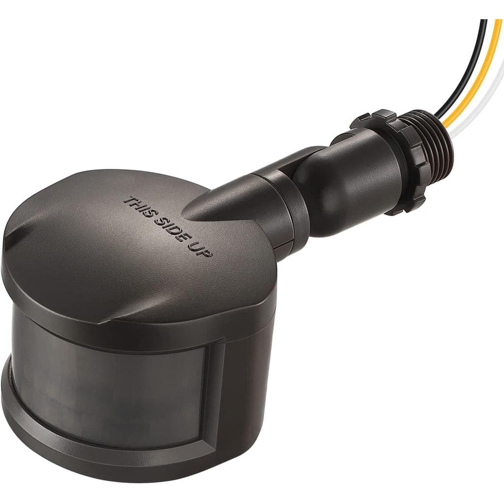 Sensor de Movimento EDISHINE, Detector de Movimento de Substituição de 180 Graus para Refletores de Segurança, Tempo Aju
