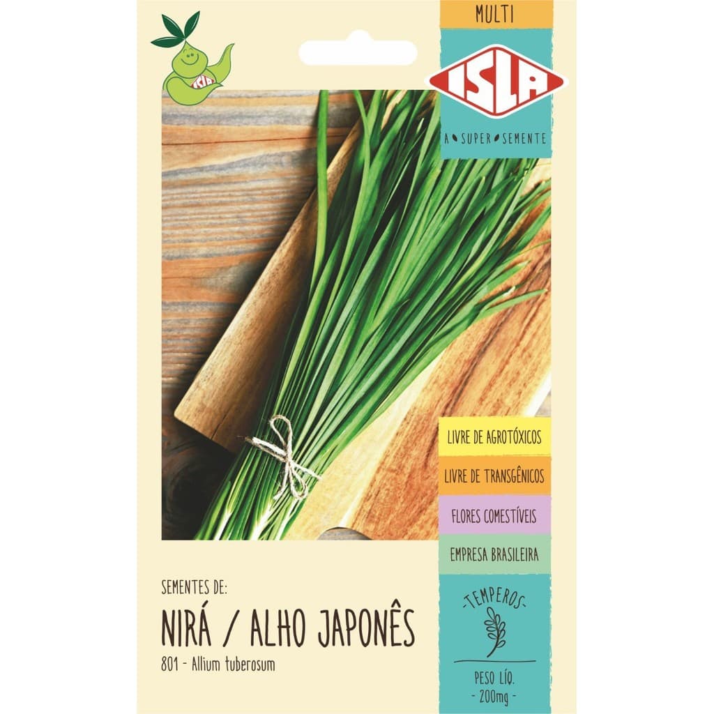 Sementes de Nirá / Alho Japonês - Isla Multi