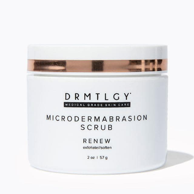 DRMTLGY Esfoliante de Microdermoabrasão – Esfoliante Facial Suave para Suavizar e Polir – Esfoliante Facial para Pele Op